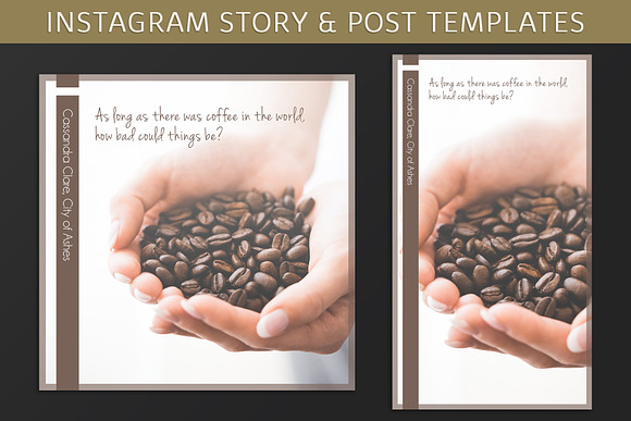 Instagram Post & Story Templates in Instagram Templates - product preview 12