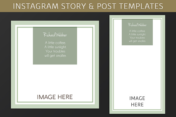 Instagram Post & Story Templates in Instagram Templates - product preview 21