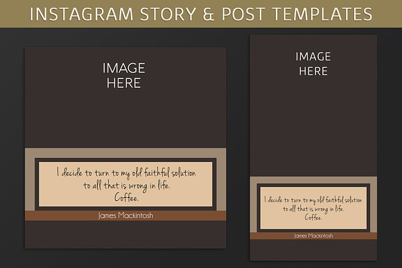 Instagram Post & Story Templates in Instagram Templates - product preview 24