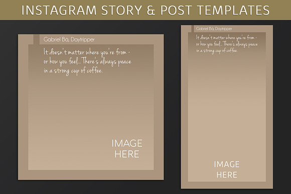 Instagram Post & Story Templates in Instagram Templates - product preview 25