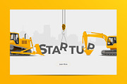 Startup Creation Vector Illustration