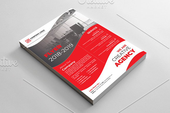 Corporate Flyer Template in Flyer Templates - product preview 5