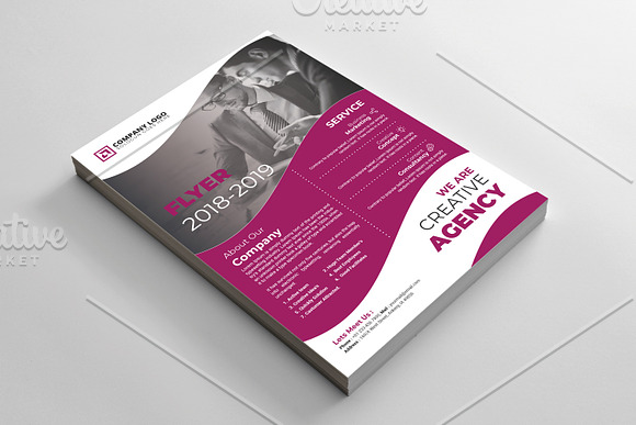 Corporate Flyer Template in Flyer Templates - product preview 6