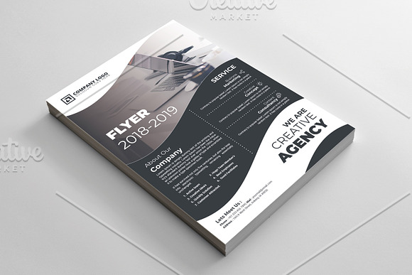 Corporate Flyer Template in Flyer Templates - product preview 7
