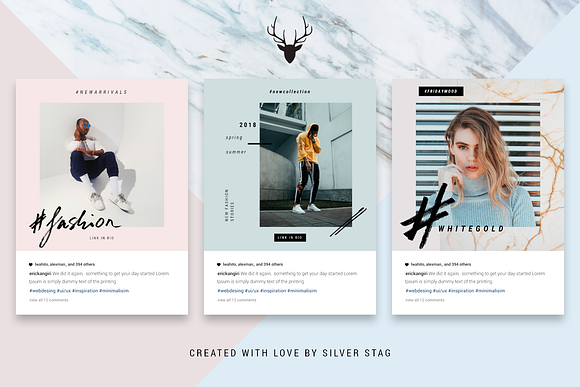 CANVA Instagram Hand-Drawn Posts in Instagram Templates - product preview 10