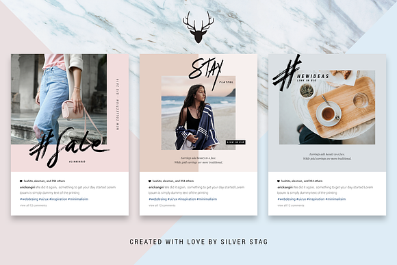 CANVA Instagram Hand-Drawn Posts in Instagram Templates - product preview 12