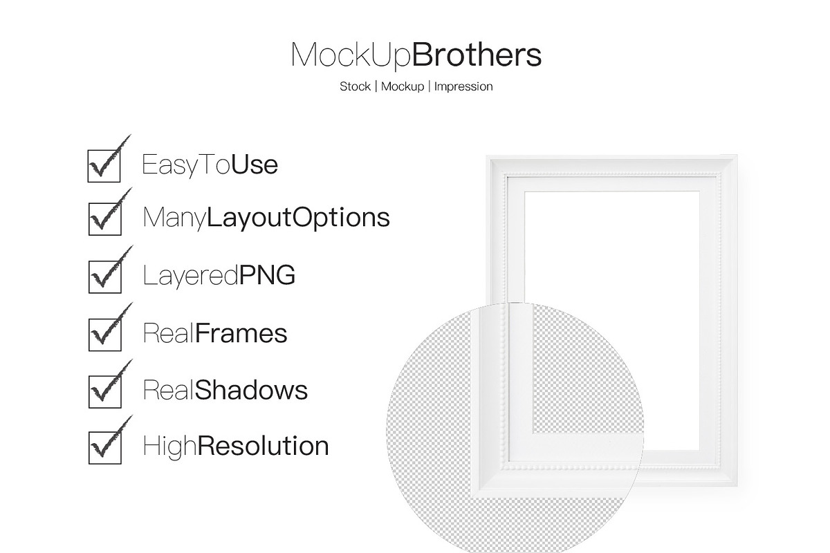 white frame set mockup mock up in Print Mockups - product preview 8