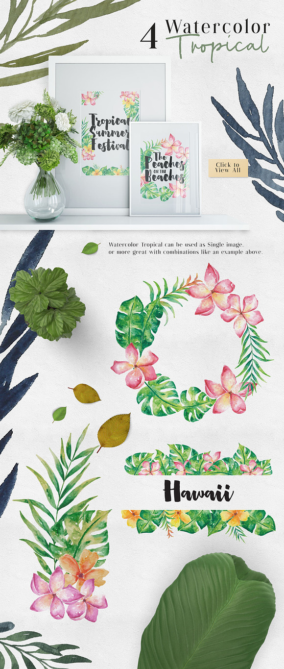Ofi Watercolor Design Set in Illustrations - product preview 6
