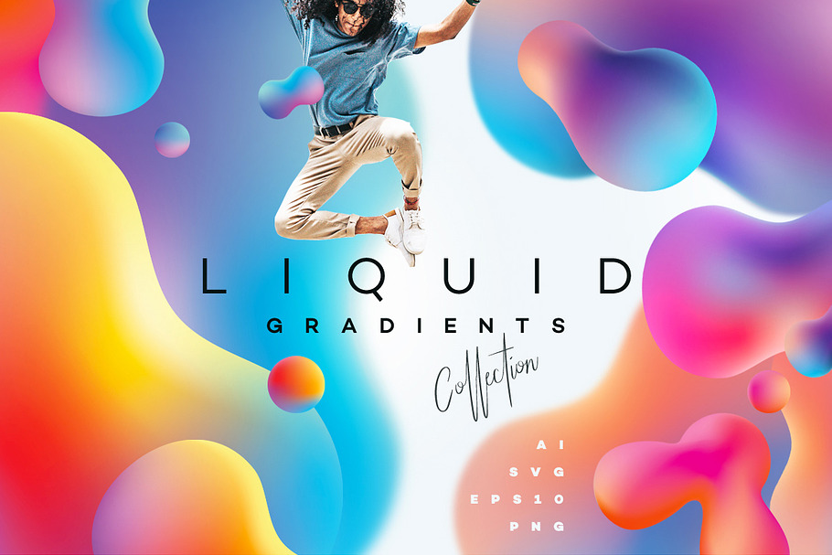 Liquid Gradients Collection in Textures - product preview 8