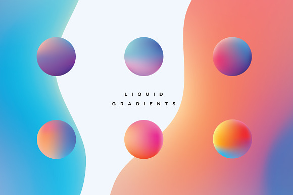 Liquid Gradients Collection in Textures - product preview 1
