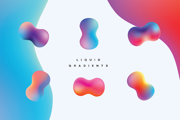 Liquid Gradients Collection in Textures - product preview 3