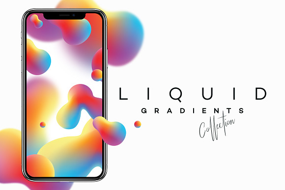 Liquid Gradients Collection in Textures - product preview 7