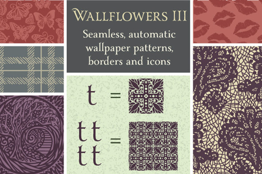 Wallflowers III in Patterns - product preview 8