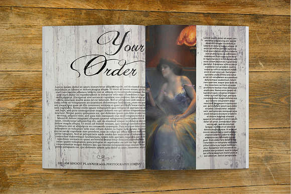 Boudoir Photo Shoot Planner Antique in Magazine Templates - product preview 8