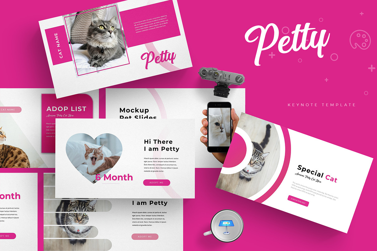Petty - Keynote Template in Keynote Templates - product preview 8