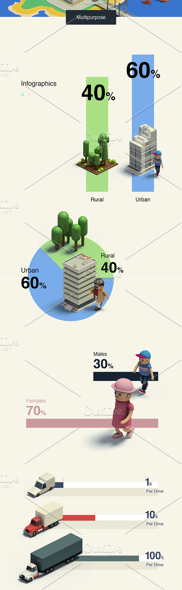 Ultimate 3D Map Creator - Mapita in Illustrations - product preview 1