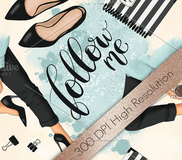 I Am A Blogger Graphic Design Kit in Illustrations - product preview 3