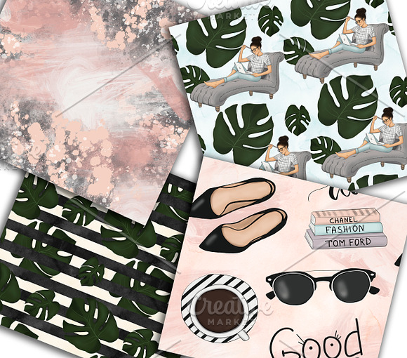 I Am A Blogger Graphic Design Kit in Illustrations - product preview 7