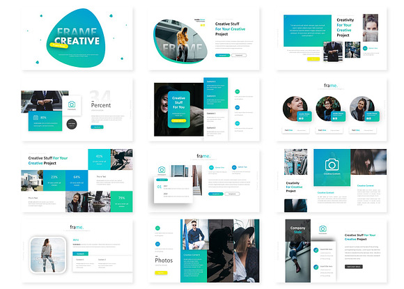 Frame Creative - Keynote Template in Keynote Templates - product preview 1