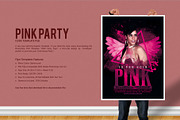 Pink Party Flyer 