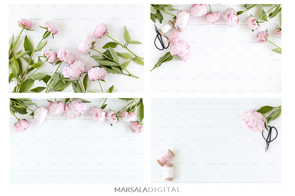 Peony Wedding Mockup Bundle in Product Mockups - product preview 20