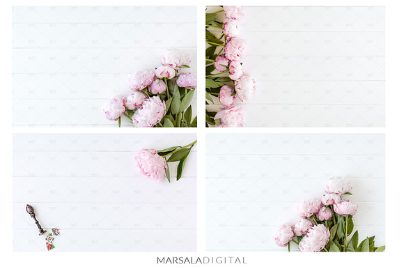 Peony Wedding Mockup Bundle in Product Mockups - product preview 22