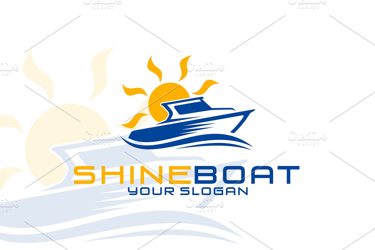 BOAT LOGO in Logo Templates - product preview 8