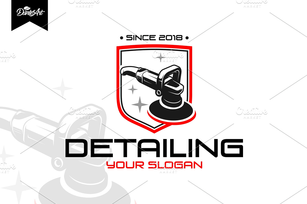 DETAILING CAR LOGO in Logo Templates - product preview 8