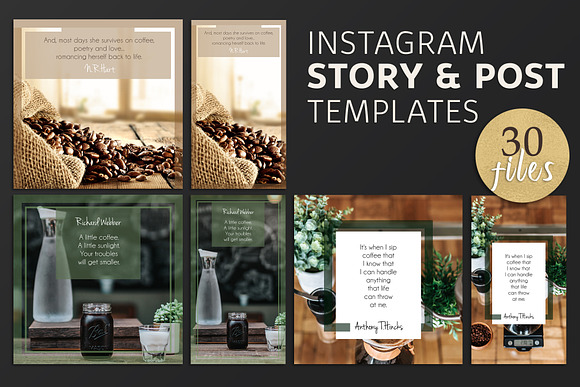 Instagram Post & Story Templates in Instagram Templates - product preview 30