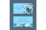 Vector isometric electronic devices