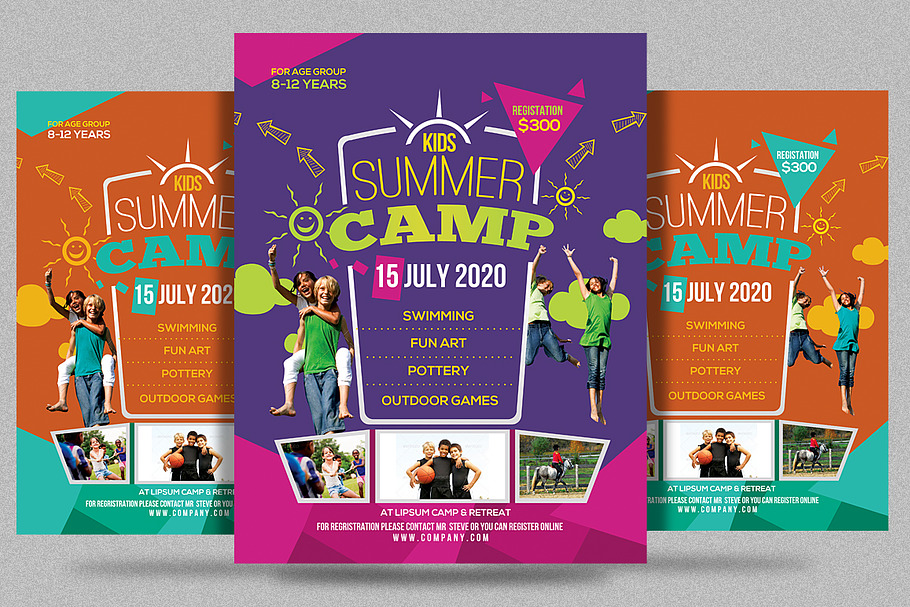 Kids Summer Camp Flyer V1