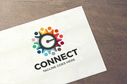 Letter C - Connect Logo
