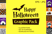 Happy Halloween Graphic Pack