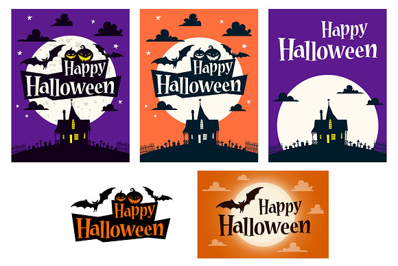 Happy Halloween Graphic Pack in Illustrations - product preview 1