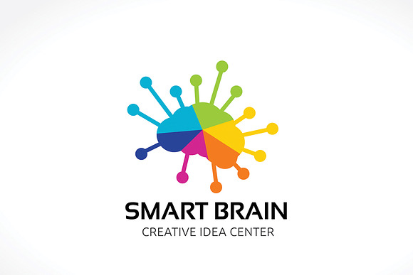 Smart Brain in Logo Templates - product preview 2