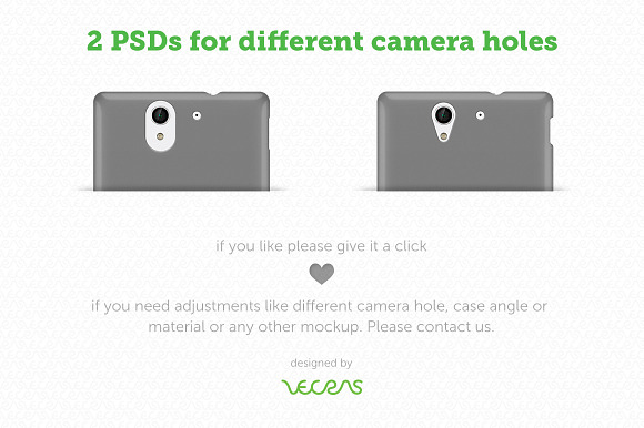 Xperia C3 3d Case Mockup in Product Mockups - product preview 3