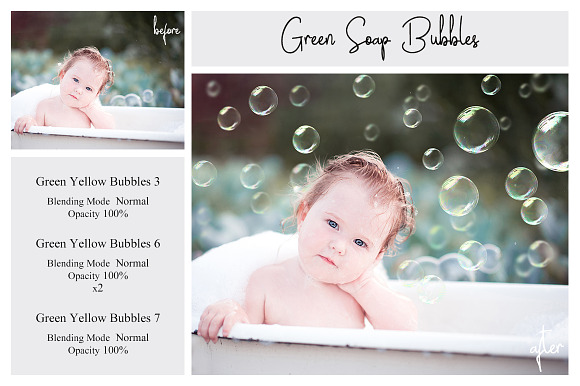 30 Soap Bubbles PS Overlays - PNG in Add-Ons - product preview 6