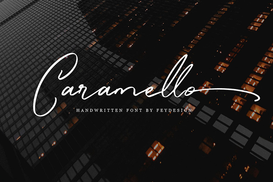 Caramello - Handwritting Script Font in Script Fonts - product preview 8