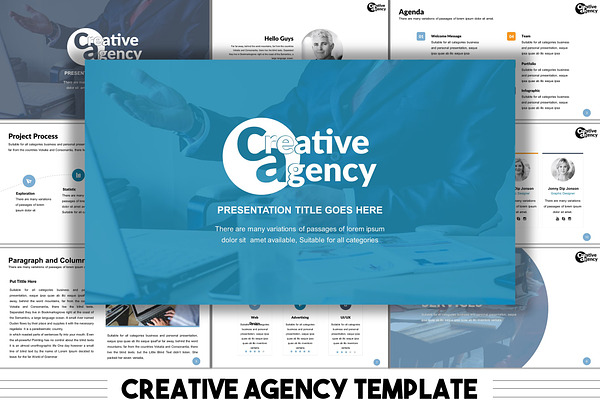 Creative Agency Template [PPTX]