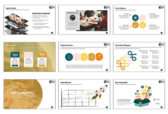 Creative Agency Template [PPTX] in PowerPoint Templates - product preview 4