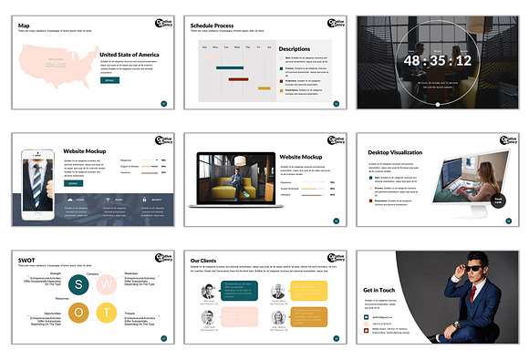Creative Agency Template [PPTX] in PowerPoint Templates - product preview 6