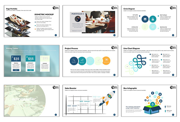 Creative Agency Template [PPTX] in PowerPoint Templates - product preview 7