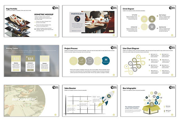 Creative Agency Template [PPTX] in PowerPoint Templates - product preview 10