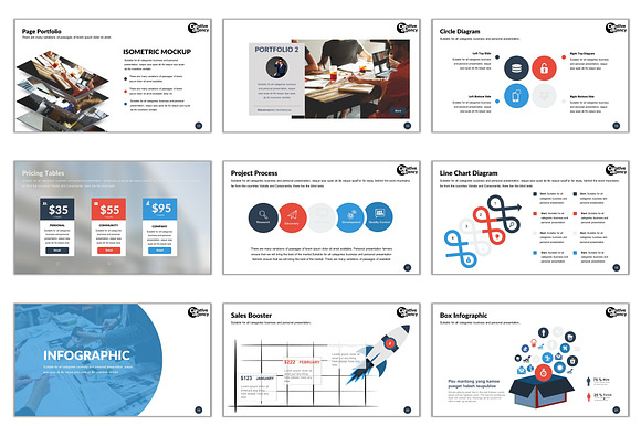 Creative Agency Template [PPTX] in PowerPoint Templates - product preview 13
