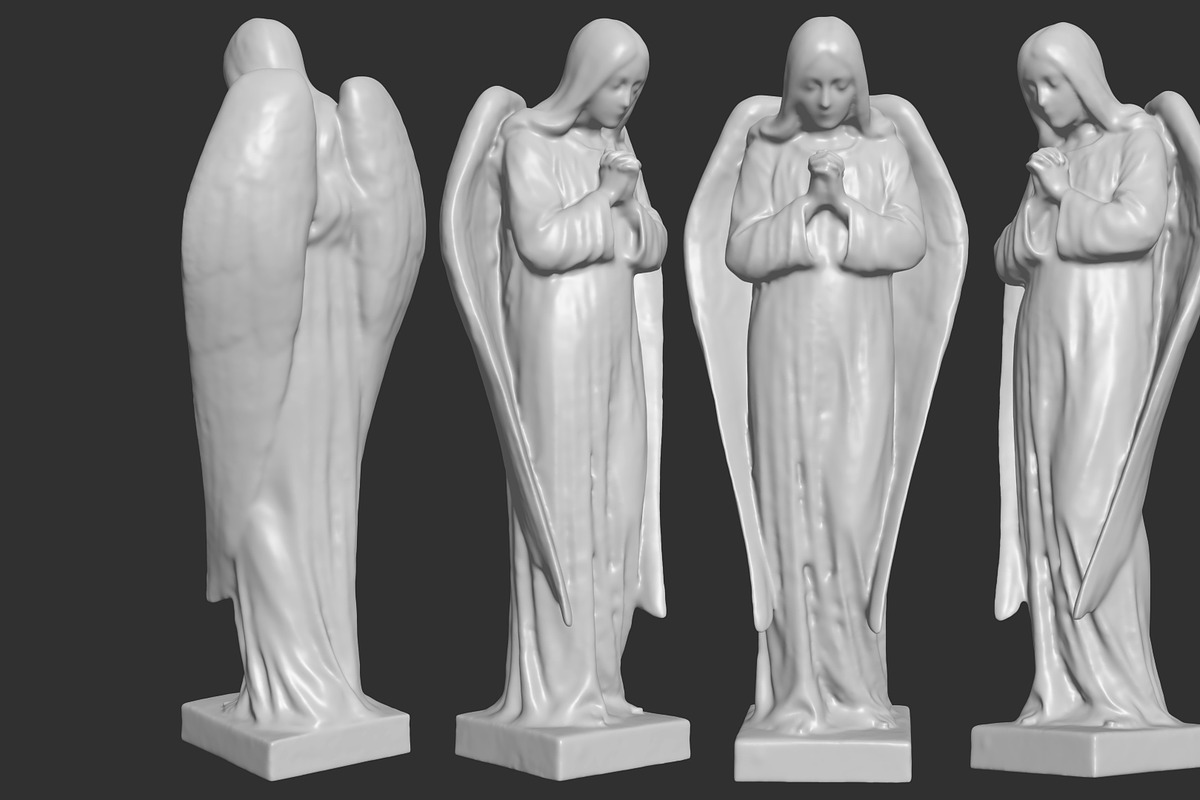 Angel Figurine - 3D Printable in Architecture - product preview 8