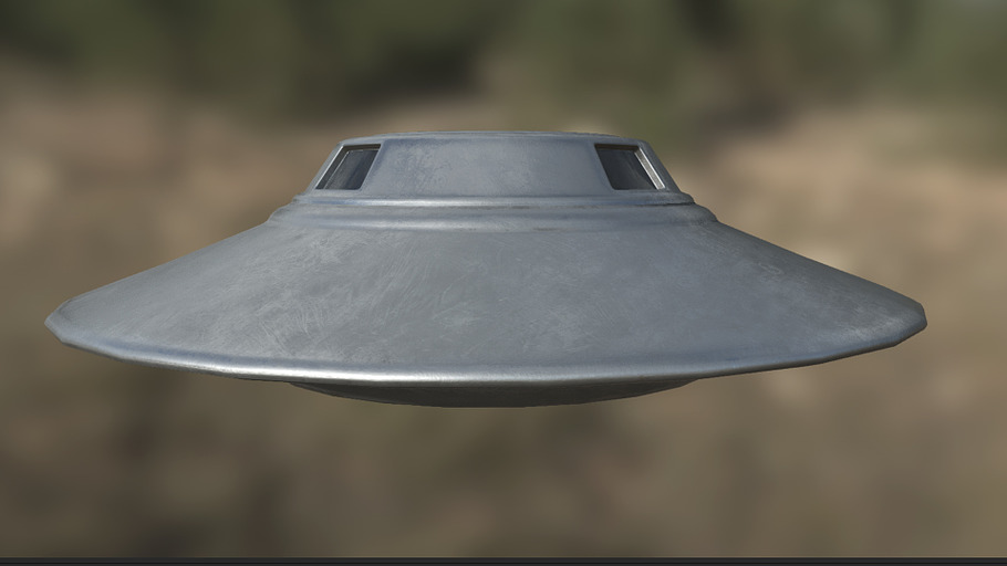 Flying Saucer PBR in Vehicles - product preview 3