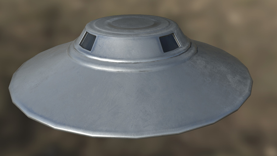 Flying Saucer PBR in Vehicles - product preview 4