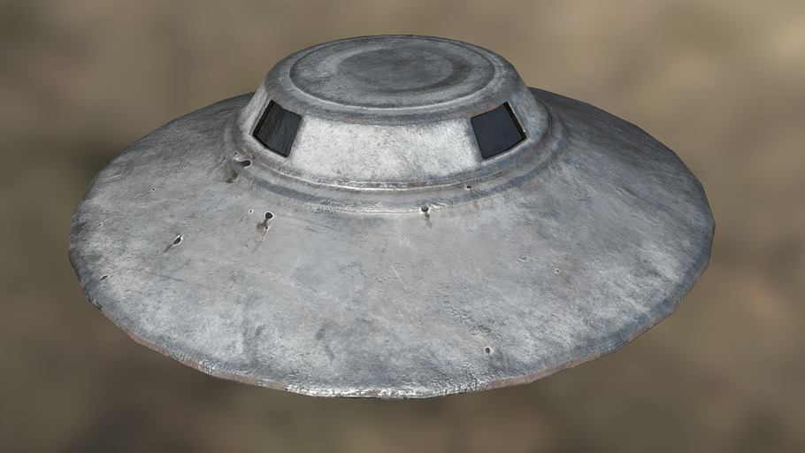 Flying Saucer PBR in Vehicles - product preview 8