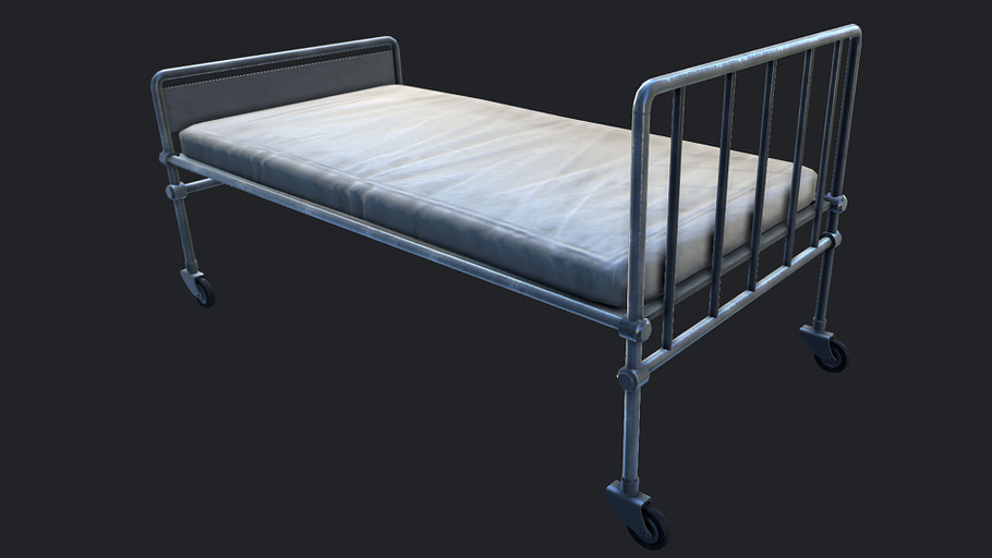 Hospital Bed in Furniture - product preview 2