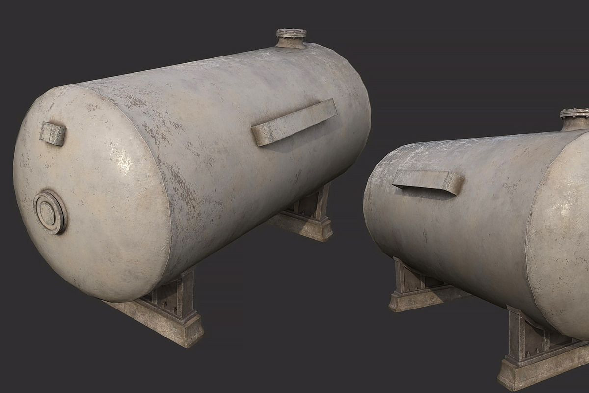 Gas Tank PBR in Urban - product preview 8